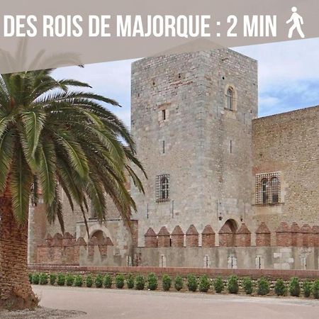 Sejour Perpignan A 20 Minutes De L'Espagne Avec Petit-Dejeuner A La Demande A Les Lumineuses Du Palais Des Rois De Majorque Exterior foto